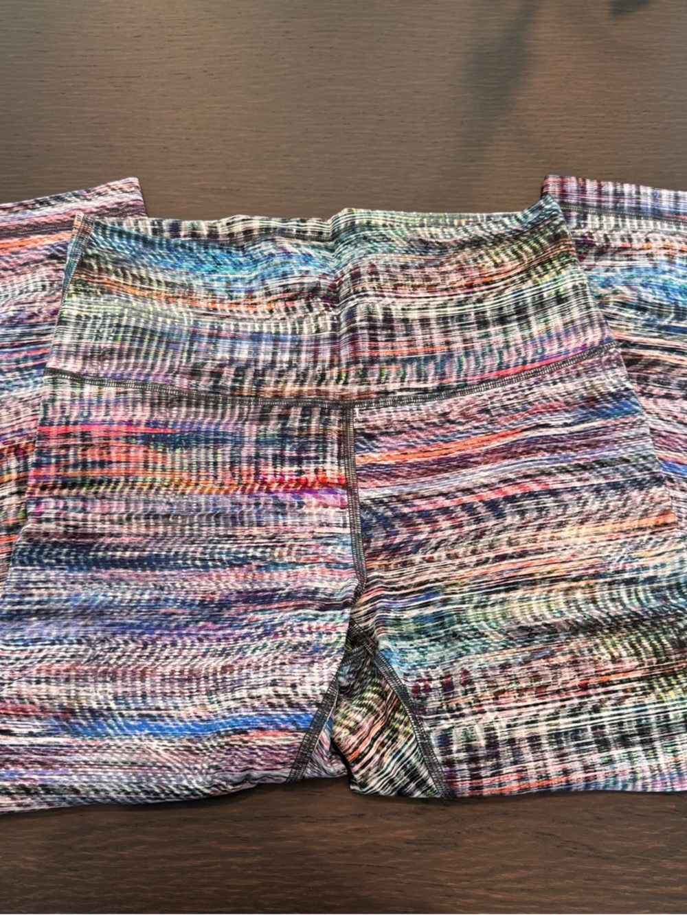 lululemon athletica Multicolor Patterned Athletic Leggings